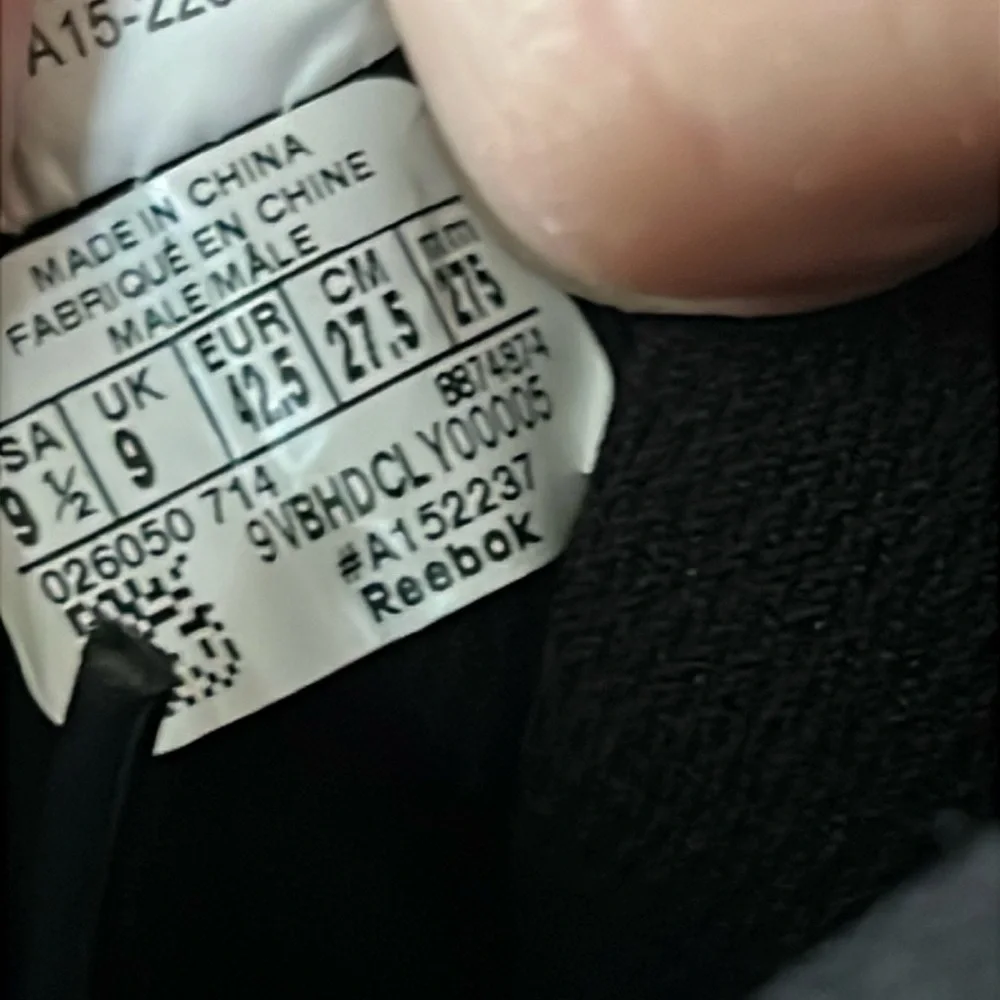 REEBOK Men’s Stelth Boots 🥾 with side zipper size 9/5 - Picture 10 of 11